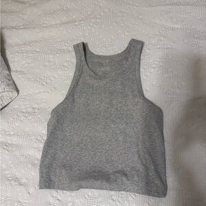 Aerie Light Gray Tank Top